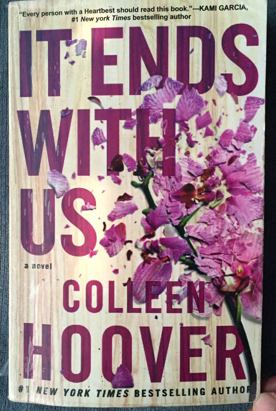 The copy I had of the book 